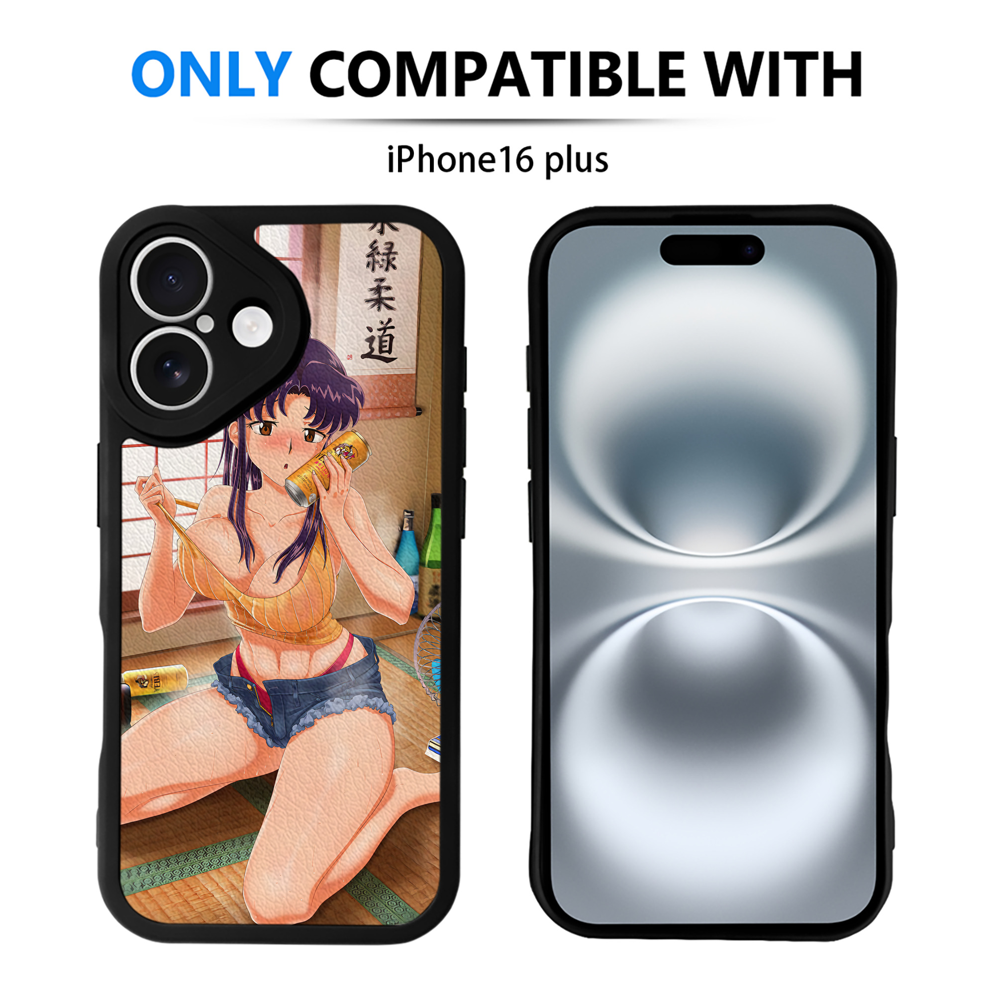 （画像用） EVA 新世紀エヴァンゲリオン 【iPhone 16シリーズ対応】シリコンスマホケース（レザー調） 材質：シリコン
